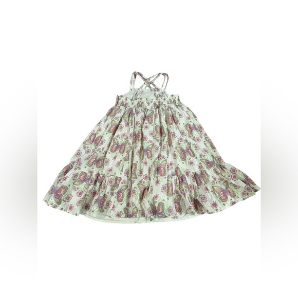 JOIE Butterfly Print Sundress with Button Details size:7 - Picture 3 of 7